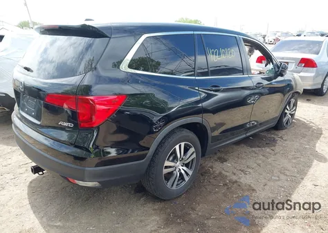 2017 Honda Pilot Ex-L z USA, uszkodzony, nr VIN 5FNYF6H50HB038524